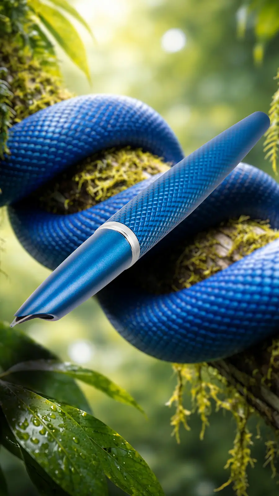Viper Bleu, univers serpent