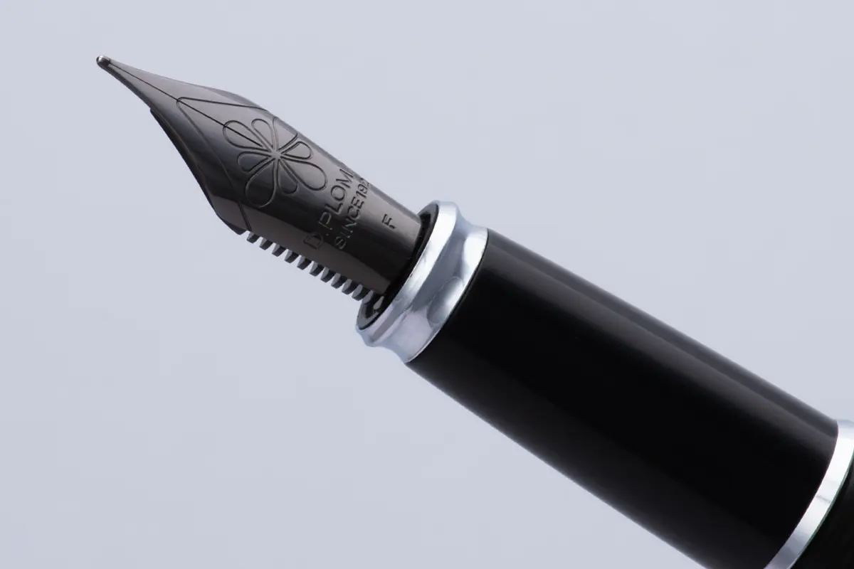 Stainless steel nib Excellence A2 black PVD - Diplomat Pen