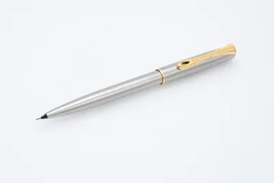 Traveller mechanical pencil, gold-plated steel